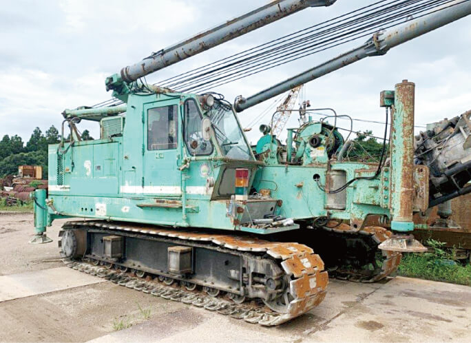 Export and sale of used machinery